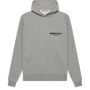 Fear of God Essentials Gray Hoodie